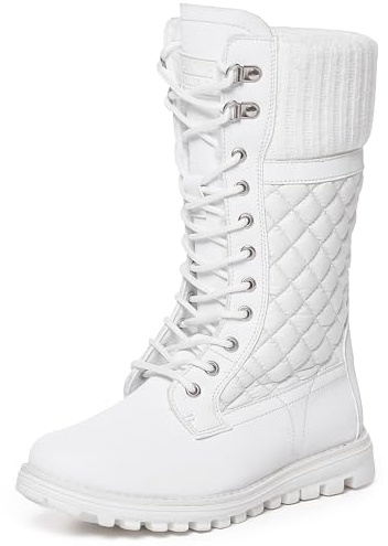 Polar Womens Snow Durable Outdoor Thermal Winter Warm Waterproof Mid Calf Boot - UK6/EU39