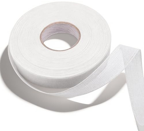 SNSYGN 10M Fischgräten Saumband zum Nähen, Abrollend Nahtband Versteifung Hemming Tape Versteifung Futterstoff Fischgrätenband für Schmalen, Gerollten Saum, Gebogene Säume