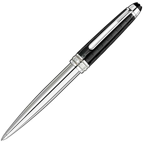 Montblanc Kugelschreiber Meisterstück Solitaire in der Farbe Silber, 103109