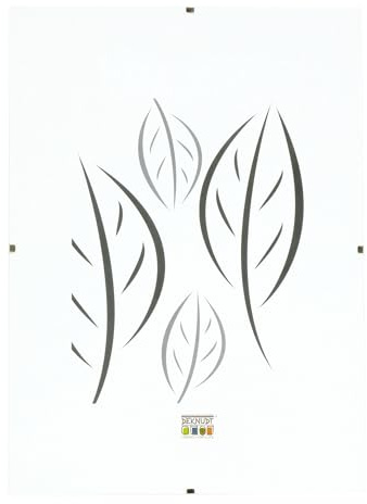 Deknudt Frames Bilderhalter - rahmenlos - mattes Glas - S200M9 - Bildgröße 40x60cm - Bilder aufhängen