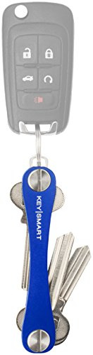 Key Smart - Organizador de Llaves Azul, 9cm (KEYS019BL-BRK)