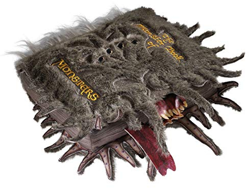 The Noble Collection The Monster Book of Monsters Plush by Officially Licensed 14in (36cm) Harry Potter Toy Dolls Large Monster Book Plush - for Kids & Adults