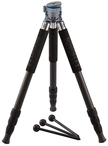 Novoflex Carbon-Dreibeinstativ TrioBalance C2840 Stativset mit Carbonbeinen 4-segmentig