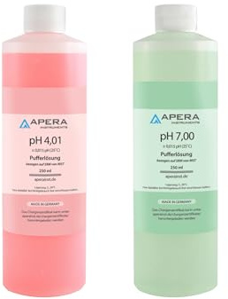 Apera Instruments pH Kalibrierlösung-Set 4.01/7.00 je 250ml