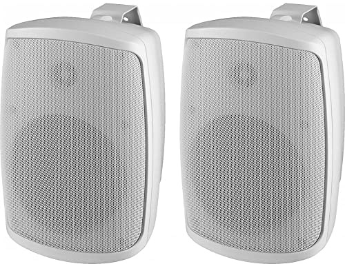 Monacor WALL-06T/WS ELA-Wandlautsprecher 4W Weiß 1St.