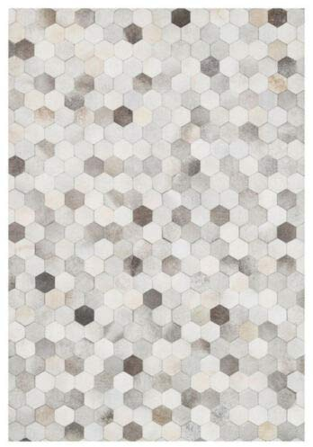 Vip-leather NEU KUHFELL Patchwork Teppich Art 6200 (240 cm x 300 cm)