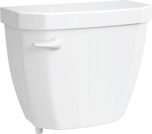 PROFLO PF6112M Calhoun 1.28 GPF Single Flush Toilet Tank Only with Left-Hand Trip Lever - White