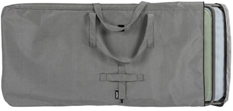 Lafuma Mobilier Transportabdeckung für Liegestuhl aus Polyester, Farbe: Anthrazit, 124 x 16 x 59 cm, LFM5087_0006