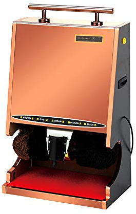 QHYXT Lucidascarpe, Lucidascarpe Automatico Lobby Lucidascarpe a induzione elettrica Lucidascarpe elettriche Pohoe Lucidascarpe Lobby Lucidascarpe a induzione elettrica Lucidascarpe elettriche (C)