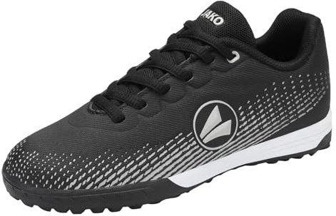 Jako Unisex barn J-st Skill fotbollssko, jet black nimbus cloud, 32 EU