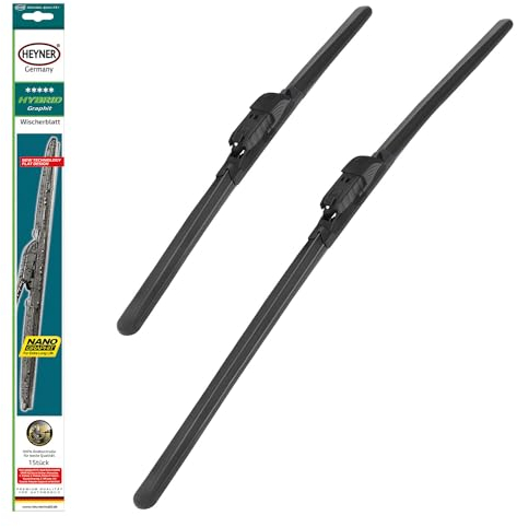 HEYNER® Scheibenwischer komp. mit VW GOLF VI Variant (07.2009-04.2013) HYBRID Flachbalkenwischer
