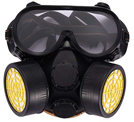 SuBeriYi Anti-Staub-Sprühfarbe, industrielle chemische Gas-Atemschutzmaske, Brillen Set