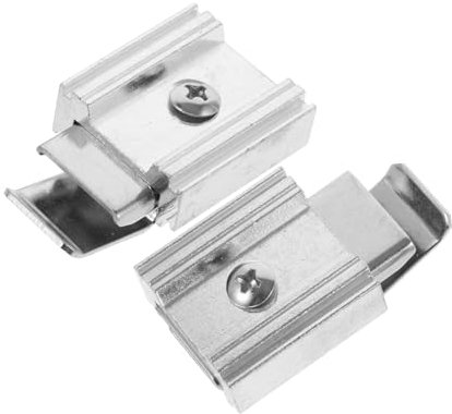 Homoyoyo 2piezas Hebilla Fijación Marco Ventana Reparación Mosquitera Accesorio Desmontar