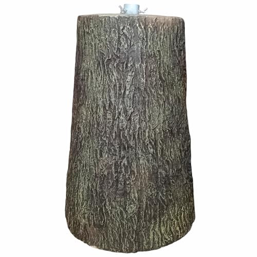 Tronco per albero di natale h45 in vetroresina base piede supporto realistico elegante albero max altezza cm 240