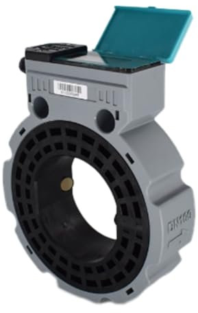 Junterone Compteur D'Eau à Ultrasons Alimenté par Batterie DN100 RS485 Débitmètre D'Eau Numérique IP68 Type Sandwich Facile à Utiliser