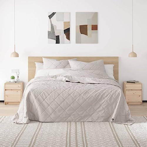 IBUQDDV Telefontisch Nightstand Ablagetisch Sofatisch Nachtschrank 40x31x50 cm Massivholz Kiefer für Wohnzimmer, Schlafzimmer, Flur, Küche