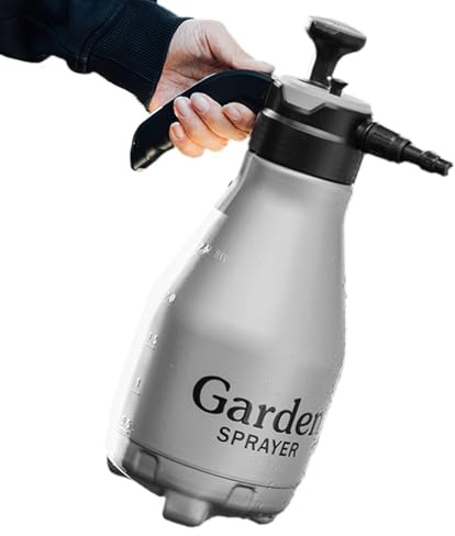 Pulvérisateur à pompe manuelle – 2,5 L | réglable pour , arroseur portatif pour pelouse, voiture, travail, cour, activités extérieures
