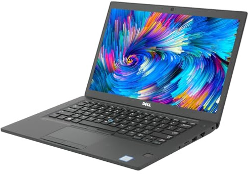 Dell Latitude 7480 - Computer portatile professionale, 14 HD (1366x768), Intel Core i5-7200U, 8 GB di RAM, SSD 256 GB, tastiera QWERTY americana, Windows 11 Pro (ricondizionato)