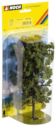 NOCH Linde, realistische Baum Miniatur, 18,5 cm hoch für Modelleisenbahn und Diorama Gestaltung in Spurweiten H0, TT, N, 0