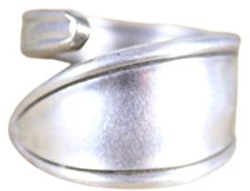 Besteckschmuck Ring, ca. 57 (18) Ring aus Besteck