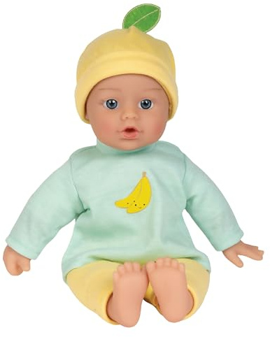 Adora Amazon Exklusive Sweet Babies Collection, 27,9 cm weiche und kuschelige Jungen-Baby-Puppe, maschinenwaschbar, Geburtstagsgeschenk für Kinder ab 1 Jahren, Baby Banana