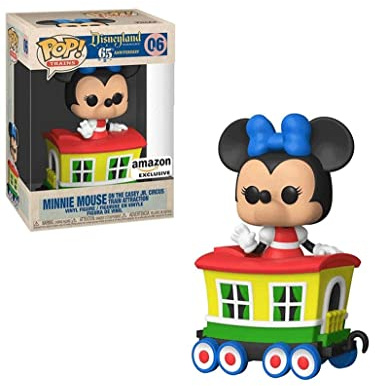 Funko Pop! Train: Casey Jr - Minnie Mouse in Car 6 - Disneyland 1955 - Vinyl-Sammelfigur - Geschenkidee - Offizielle Handelswaren - Spielzeug Für Kinder und Erwachsene - Modellfigur Für Sammler