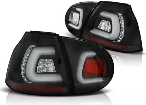LED LightBar Rückleuchten in schwarz für VW Golf 5 10.2003-2009