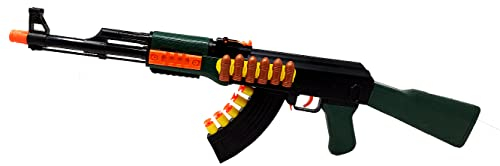 Brigamo Spielzeug Gewehr Spielzeug Waffe AK47 Maschinengewehr mit Schußfunktion