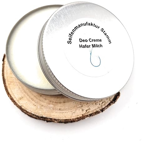 Hafer Milch Deocreme, plastikfrei, mit Kokos und Sheabutter 50ml