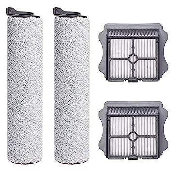 Aspirapolvere Serbatoi Dell'acqua Con Copertura Originale Della Spazzola A Rullo. Compatibile Con Tineco Floor One S5, Accessori For Aspirapolvere A Vapore Umido E Secco, Filtro Con Spazzola A Rullo (