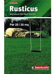 Semi prato inglese rustico kg 1 fino a 35 mq