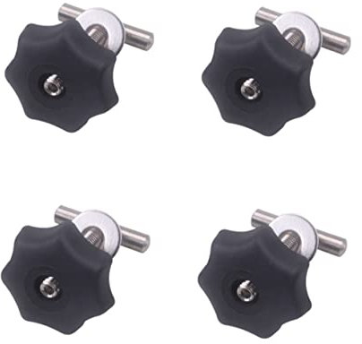 GLEAVI Car Rail T-track Bolts Stainless Steel Thread Fixing T-bolts and Washers for Vehicle Rail Fixtures Screws