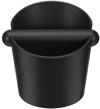 MumdoYAL knock box caffè，con rimovibile asta di battitura speciale ad assorbimento del rumore e Base Antiscivolo,contenitore per il prelievo dei fondi di caffè