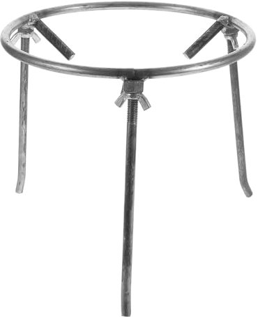 CANIGHT Outdoor Tripod for Campfire Cooking Multi-purpose Cooking Stand Steel Grill Rack Portable Bbq Equipment Easy Assembly for Camping Hiking Bbq