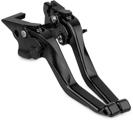 HATSVTGR Für MSX125 CB300R CB300F CB125R CB125F CBR250R Motorradgriffhebel Kurzer Bremskupplungshebel(Schwarz)
