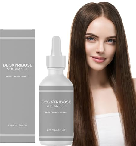 Gel Con Aceite Para El Cuero Cabelludo y Crecimiento del Cabello, Suero Desoxirribosa Con Azúcar Deoxyribose, 60ml