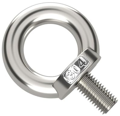 1 Boulon à œil M14 x 24-200 mm, Filetage mâle en Acier Inoxydable 304, for Divers équipements de Levage.(M14*50)