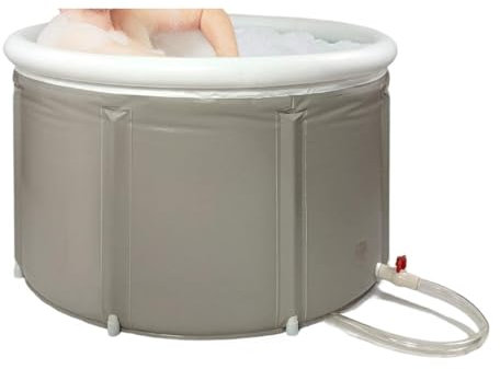 BOOZXCV Baignoire Pliante Baignoire Pliable Baignoire Portable Bain de Glace et Bain à remous Froid pour Adulte pour Cabine de Douche Baignoire Pliable pour Le Bain