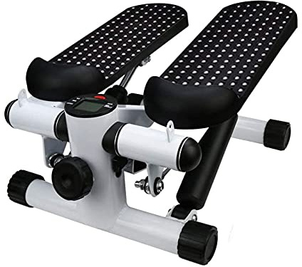 Mini Stepper avec Bande, Ménage Gym Hydraulique Mute Stepper Multi-Fonction Pédale Sports d'intérieur Stepper