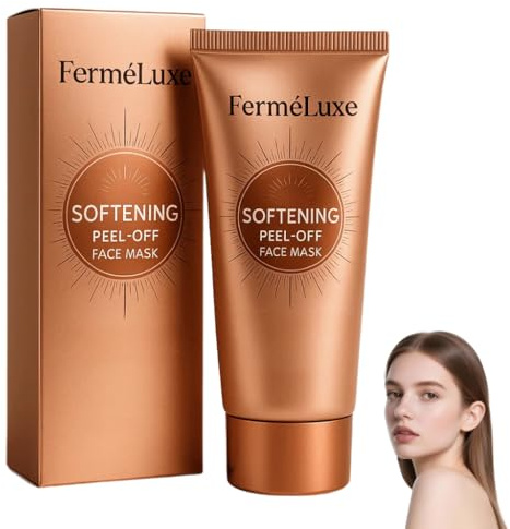 MEDIVITA SOFTENING PEEL-OFF FACEMASK,Peel-Off Facial Mask, Peel Off Mask,Onlimerr Facial M-ask,No-Clean Tear-Off Peel off Face Mask, Deep Nourishment & Pore Tightenin (1PC)
