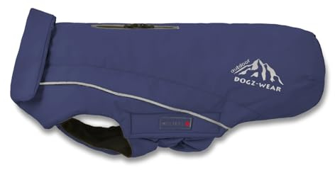 Wolters Wolters Skijacke Dogz-Wear | Wintermantel für Hunde | Farbe Dunkelblau | Größe 36 (Rückenlänge 35-37 cm)