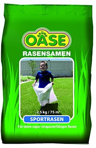 Grüne Oase Rasensamen GO-120 Sportrasen 2,5 kg, grün