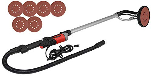 ZENY 800W Electric Drywall Sander Adjustable Variable Speed w/ 6 Sand Pads