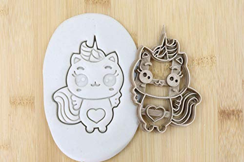 Einhorn doll Keksstempel/Ausstechform keksausstecher PLA ca.8cm