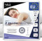 Twillie - Copricuscino 40x80 cm Impermeabile (set da 2) Made in Europa - Oeko-Tex® Aegis® Copriguanciale Traspiranti e Ipoallergenici - Federe per cuscini Anti-Acari, Anti-Batteri - 100% Policotone