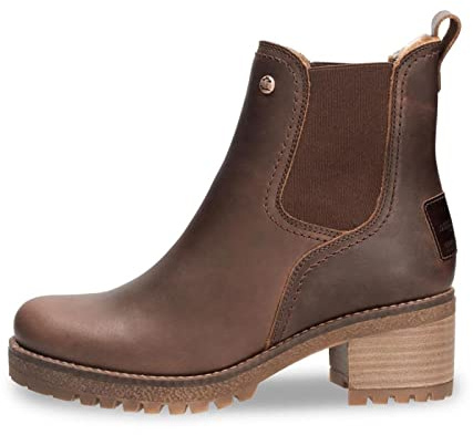 Panama Jack Pia, Stivaletto Chelsea Donna, Cuero, 39 EU