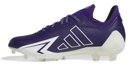 Adidas Men's Adizero Electric.1 American Football, Team Collegiate Purple/White/Team Collegiate Purple, 10.5