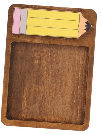 TOPBATHY Notizblockhalter Aus Holz Aufbewahrungsbox Für Schreibtisch Notizpapierhalter Notizpapierbehälter Mit Ausreichend Platz Zum Ordnen Und Aufbewahren Von Notizen