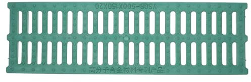 jojofuny Rejilla De Drenaje De Plástico Para Zanja 150x500x20 Mm Certificada, Resistente a Peatones, Color Verde, Para Sistemas De Drenaje Exteriores e Interiores, Unidad Única, Uso Prolongado