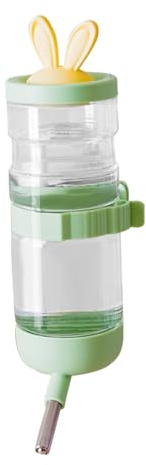 Botella de hámster, Jaula para Mascotas - Montaje en Pared Accesorios para roedores para Ardillas, Conejos, Animales pequeños, Suministros de Jaula